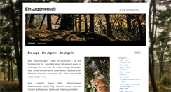 Desktop Screenshot of ein-jagdmensch.com